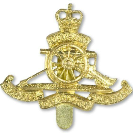 Cap Bge - Royal Artillery - Brass - V Hook [product_type] Ammo & Company - Military Direct