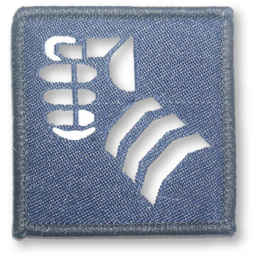 TRF - 20th Armoured Brigade - White Fist on Navy - 50 x 50mm [product_type] Ammo & Company - Military Direct