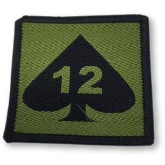 Ammo & Company TRF - 12th Armoured  Infantry Brigade - Olive Green - 50 x 50mm